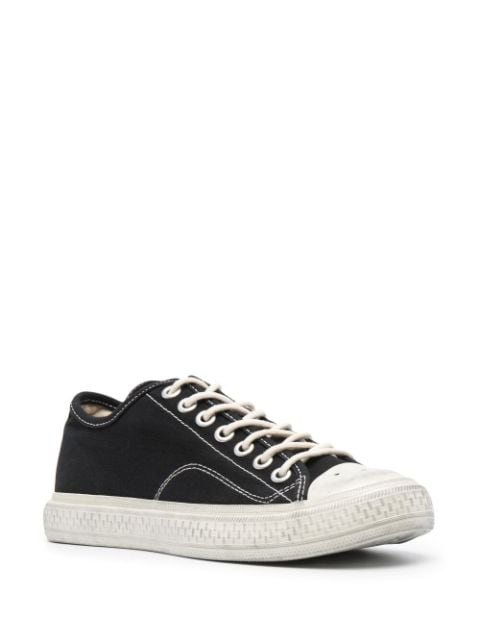 Acne Studios Canvas lace-up Sneakers - Farfetch