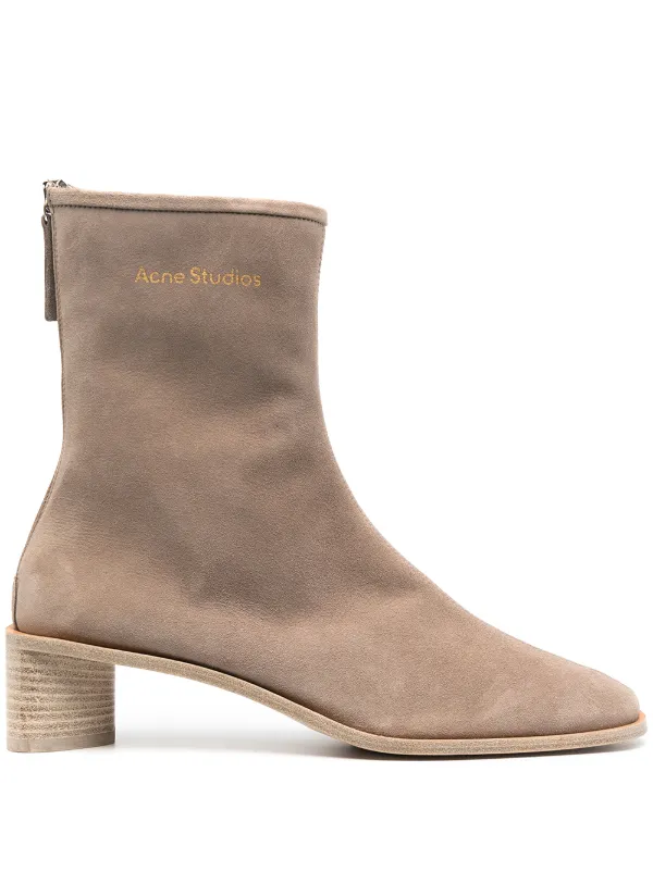 acne studios suede ankle boots