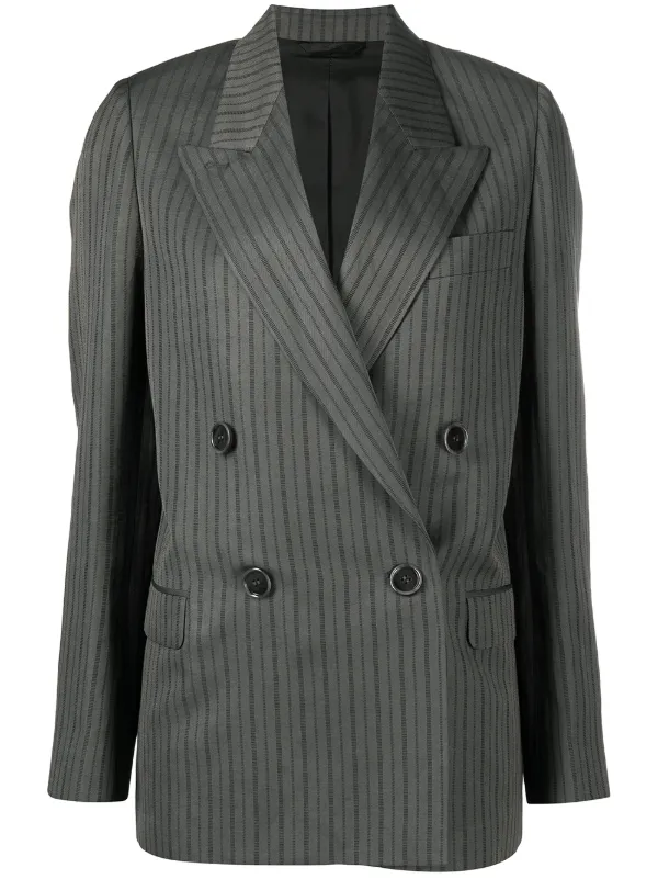 acne double breasted blazer