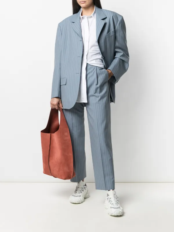Acne studios pinstripe trousers clearance
