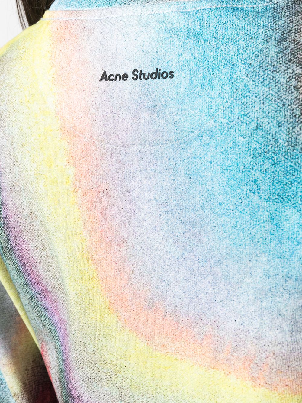 фото Acne studios футболка с принтом