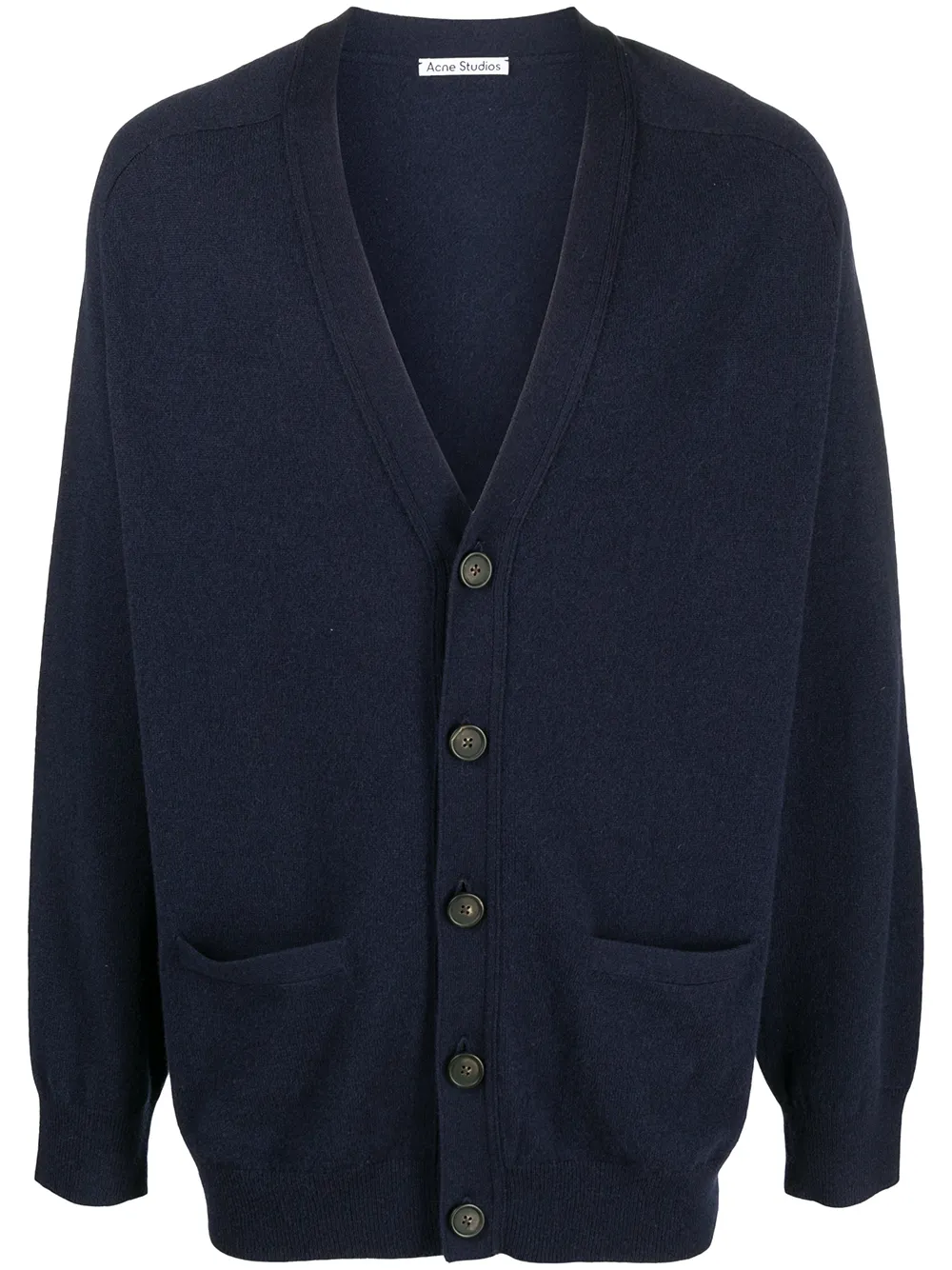 ACNE STUDIOS KNITTED WOOL CARDIGAN