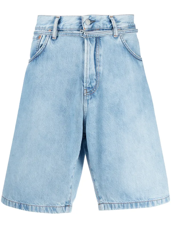 acne studios denim shorts