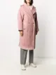 Blanca Vita long double-breasted teddy coat