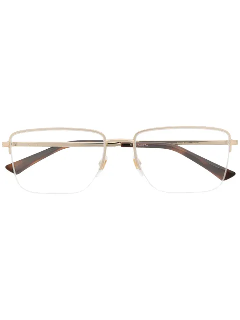 Gucci Eyewear rectangular frame glasses