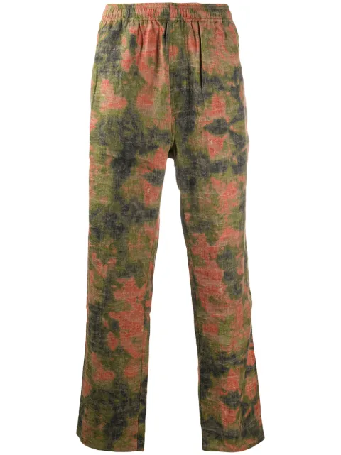 Shop orange \u0026 green Stussy reverse 