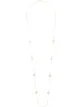 Image 1 of Tory Burch Miller Pavé long necklace