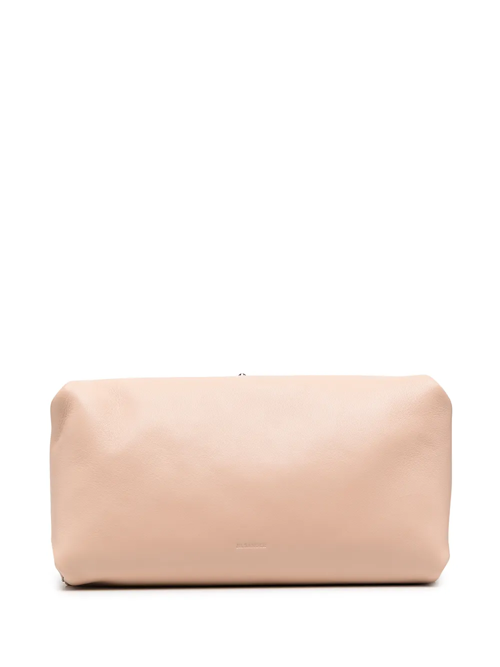 

Jil Sander padded design clutch bag - Neutrals