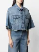 MM6 Maison Margiela cropped denim jacket