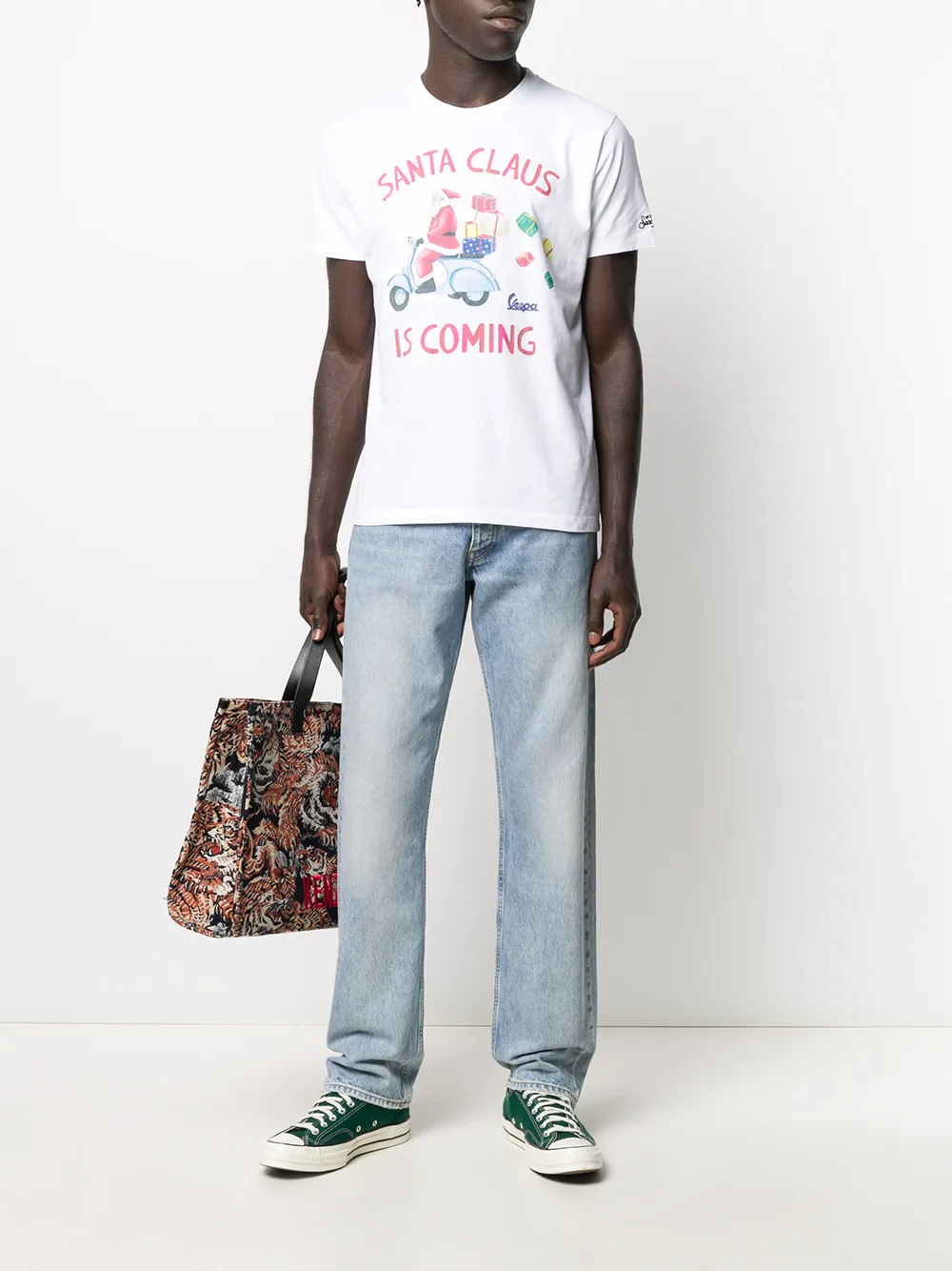 MC2 Saint Barth T-shirt met print - Wit
