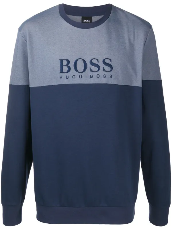 hugo boss sweatshirt blue