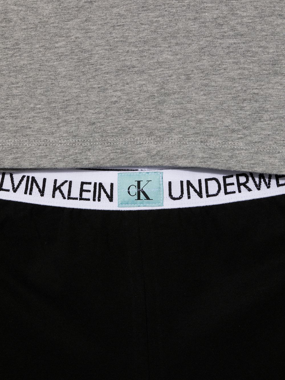 фото Calvin klein kids легинсы с логотипом на поясе