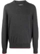 Image 1 of Maison Margiela stitch-logo crew-neck jumper