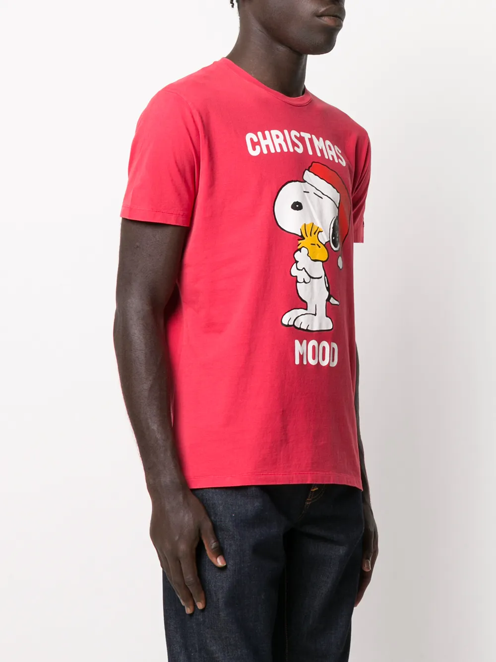 MC2 Saint Barth T-shirt met print Rood