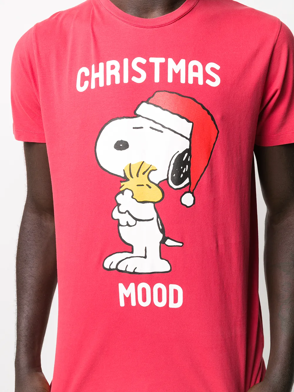 MC2 Saint Barth T-shirt met print Rood