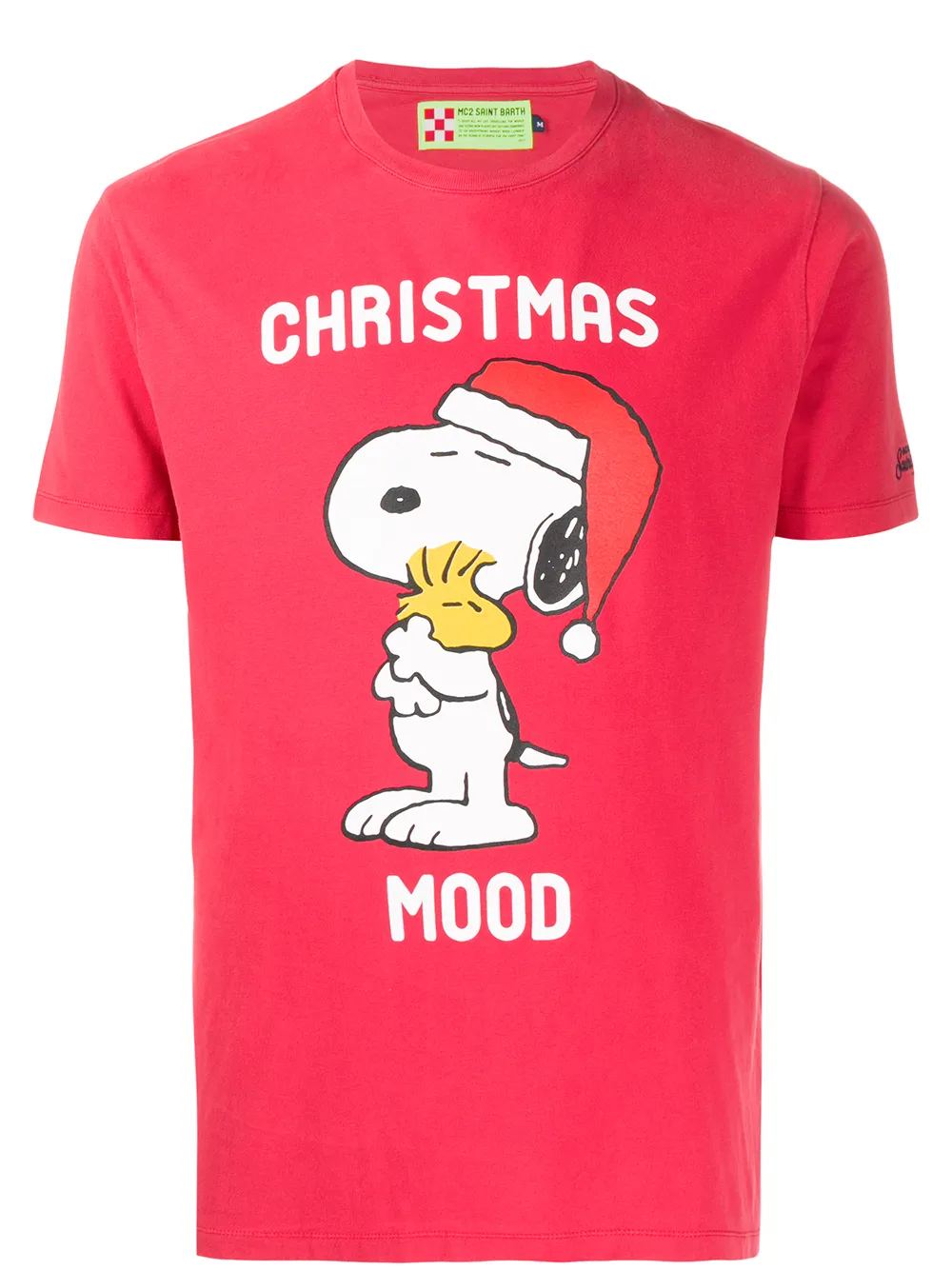 MC2 Saint Barth T-shirt met print Rood