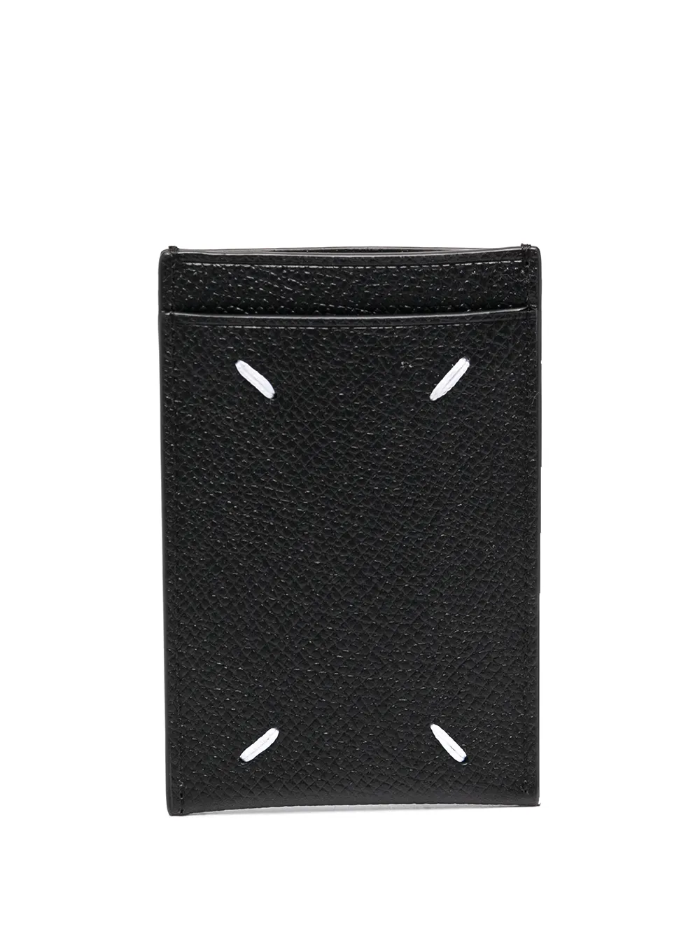 Maison Margiela Portemonnee met kenmerkend logo - Zwart