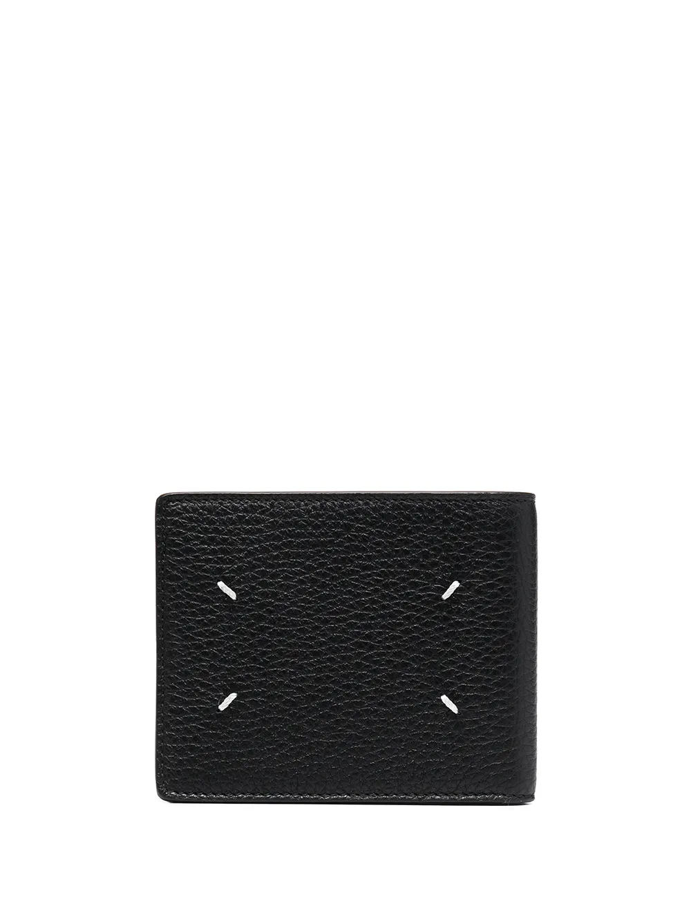 Maison Margiela Portemonnee met kenmerkend logo - Zwart