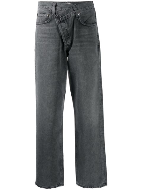 AGOLDE Hoch sitzende Tapered-Jeans