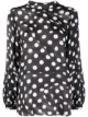 Image 1 of Boutique Moschino polka-dot blouse