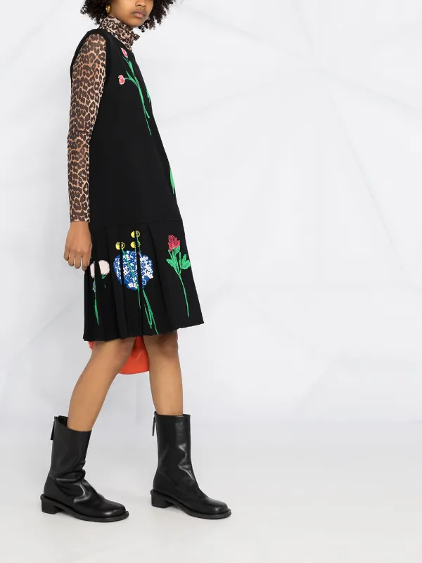 moschino flower dress