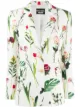 Image 1 of Boutique Moschino floral-print single-breasted blazer