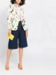 Image 2 of Boutique Moschino floral-print single-breasted blazer