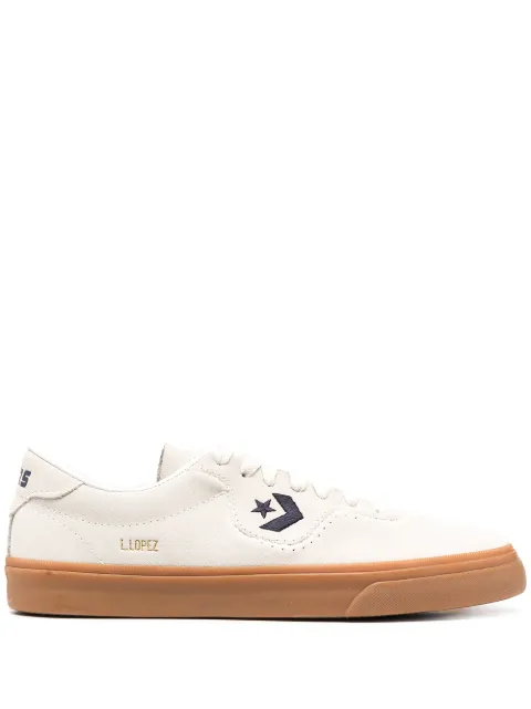 Converse tenis bajos con logo bordado 