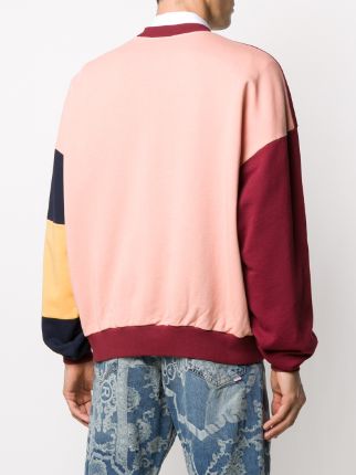 colour-block cotton sweatshirt展示图