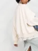 Maison Margiela многослойная толстовка с прорезями