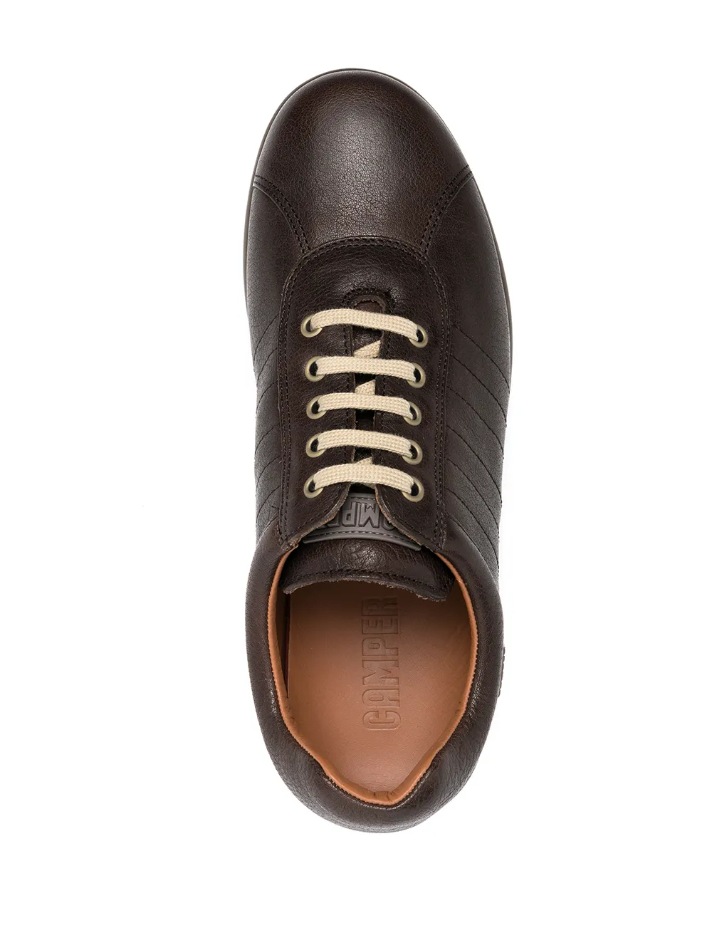 Camper pelotas top marron