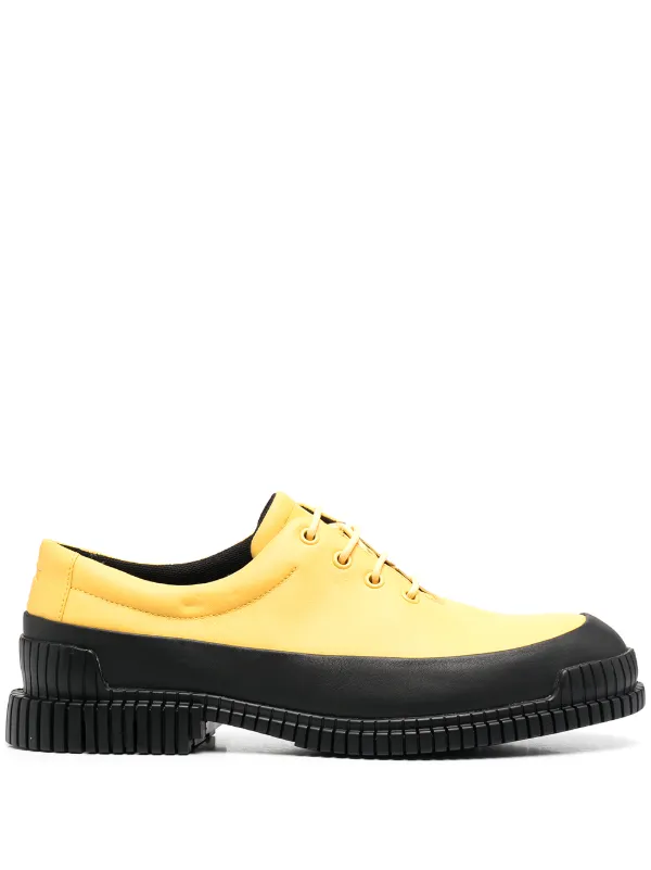 camper yellow shoes