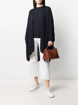 draped knit cardigan展示图