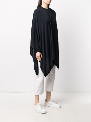 draped knit cardigan展示图