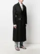 Maison Margiela деконструированное пальто с поясом