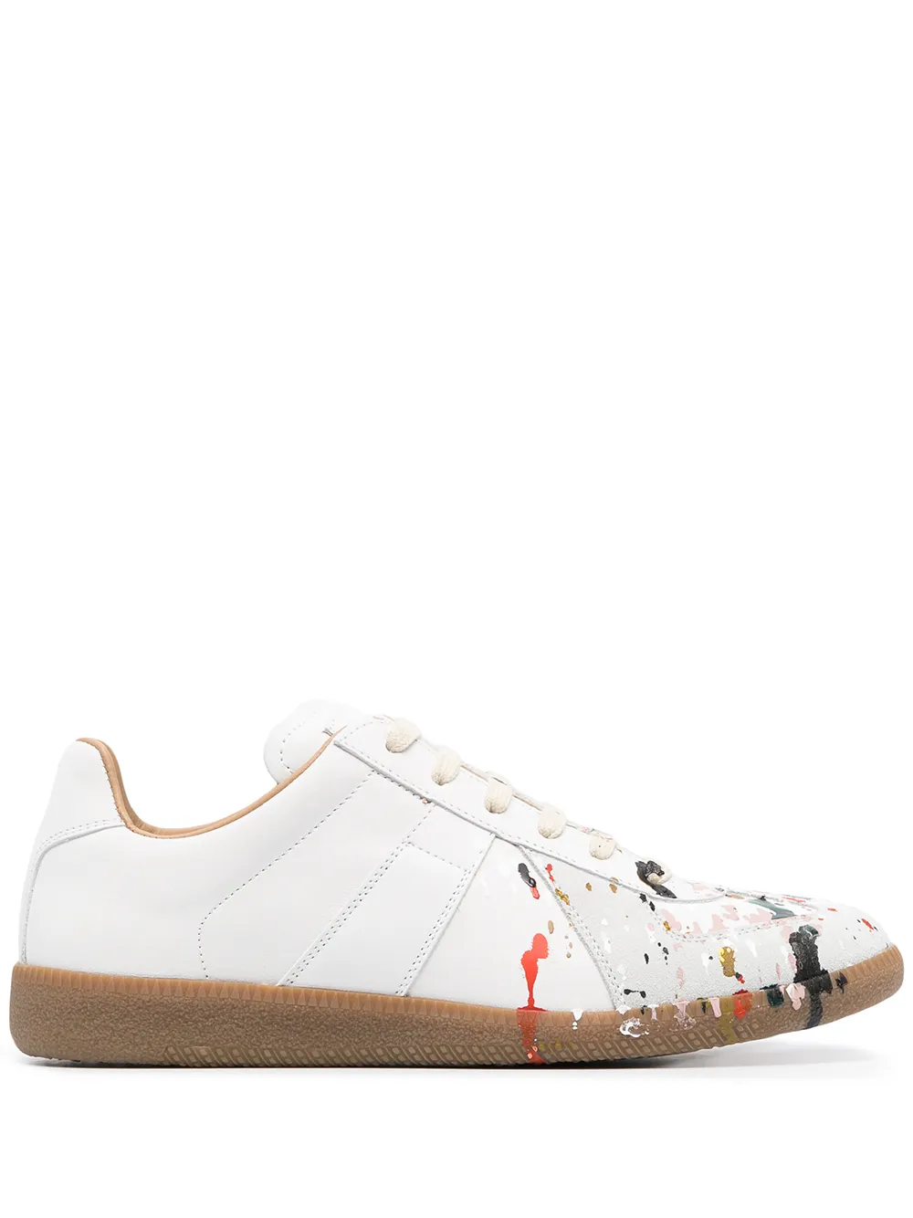 Maison Margiela paint-splattered Replica Sneakers - Farfetch