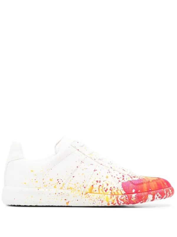 maison margiela paint shoes