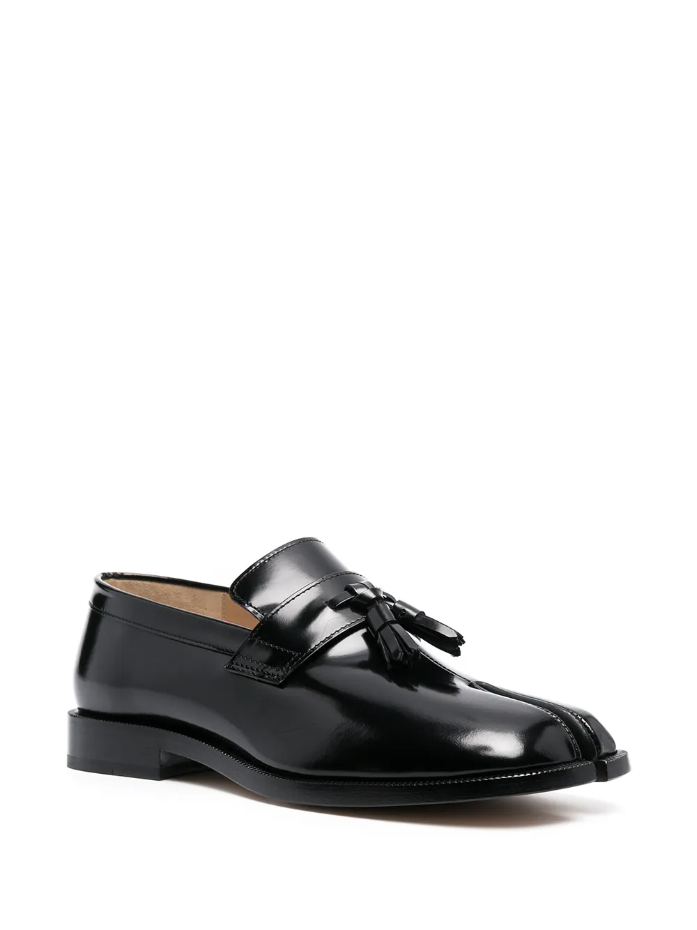 Maison Margiela Tabi loafers met kwastje - Zwart