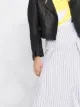 MM6 Maison Margiela asymmetric striped skirt