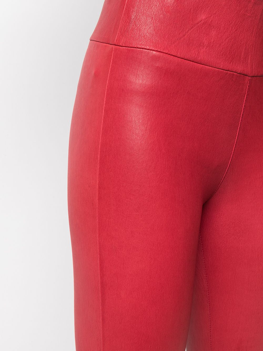 фото Sprwmn high-waisted leather leggings