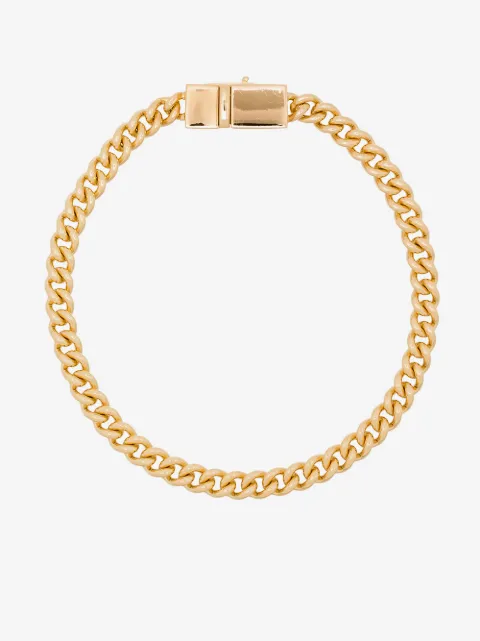 Tom Wood rounded thin curb bracelet