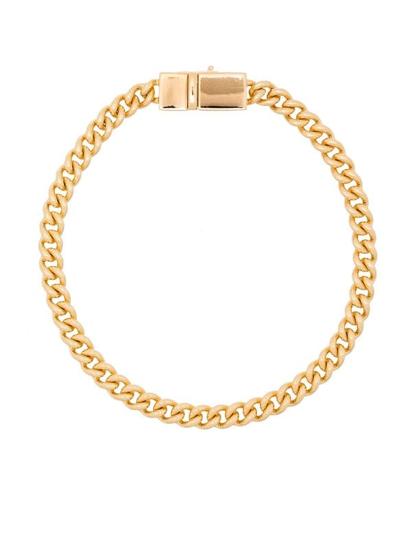 Curb Bracelet M Gold - Tom Wood Project Official Online Store