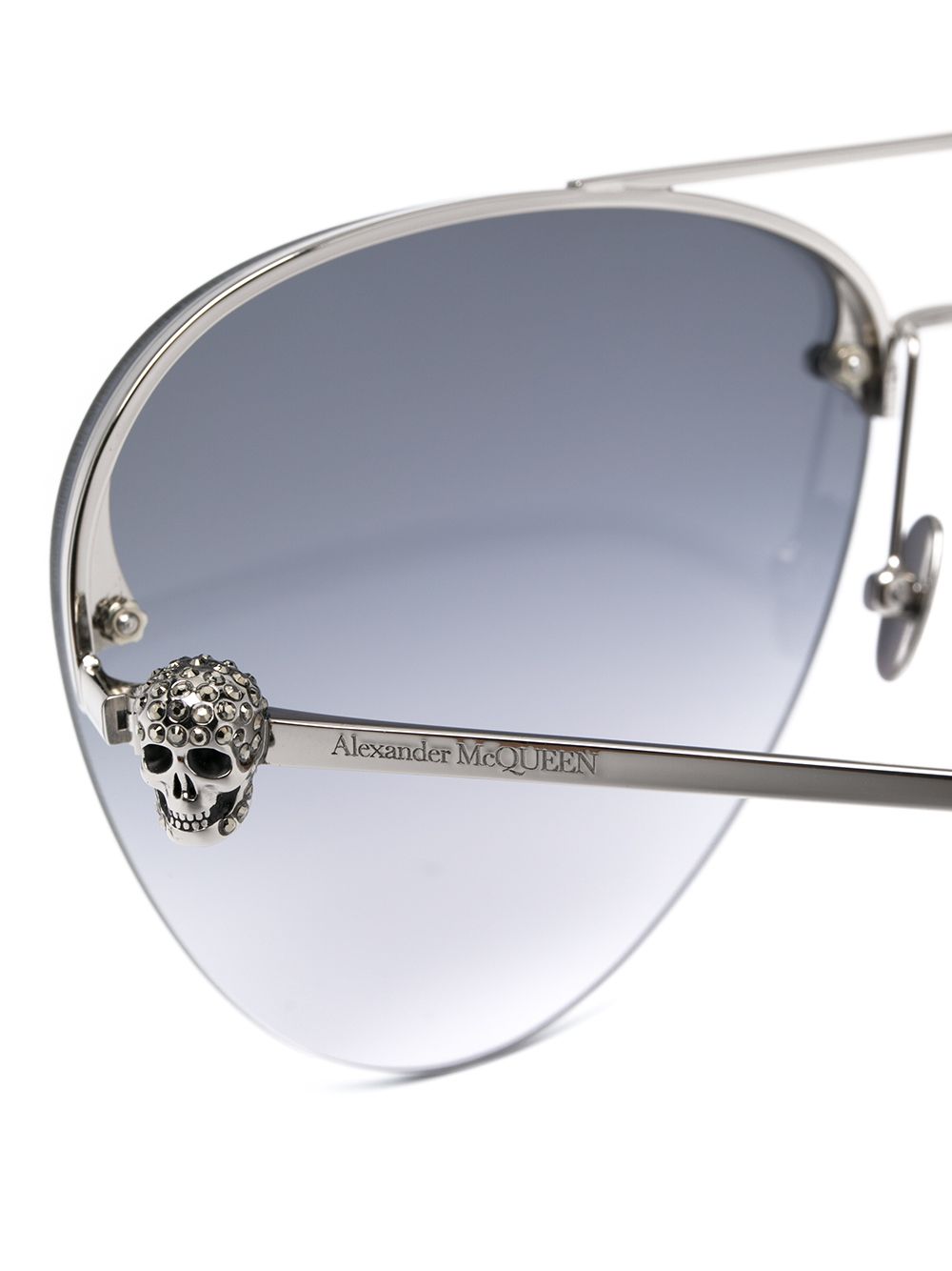 фото Alexander mcqueen eyewear солнцезащитные очки-авиаторы