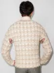 Stefan Cooke crochet-knit half-zip jumper