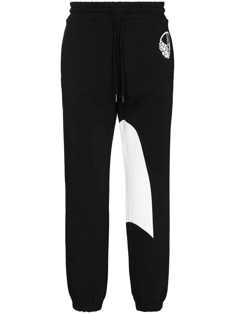 

Stefan Cooke Jodphur print track pants - Black