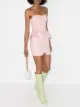 Image 2 of Isabel Marant Dolizi peplum-waist minidress