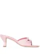 Image 1 of BY FAR Noor 75mm leather mules
