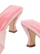 Image 2 of BY FAR Noor 75mm leather mules
