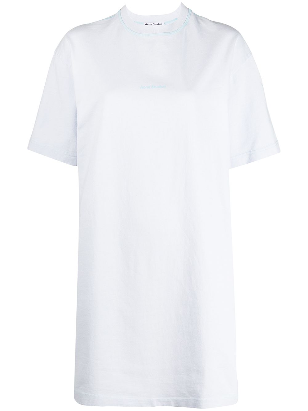 фото Acne studios платье-футболка с логотипом