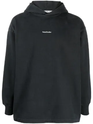 Acne Studios ロゴパーカー acneスウェット ブラック フーディー 16033791_31258653_322.jpg